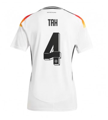 Alemania Jonathan Tah #4 Primera Equipación Eurocopa 2024 Manga Corta